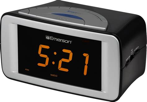 emerson smart set clock|emerson smartset time projector clock.